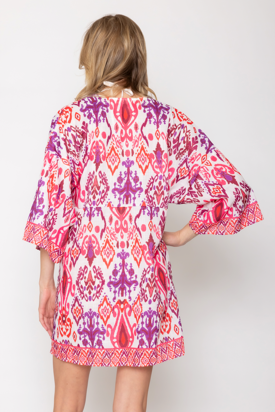 Ikat Print Poncho - Charming Charlie