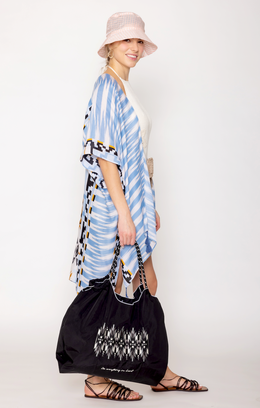Aztecs Pattern Rope Bag - Charming Charlie