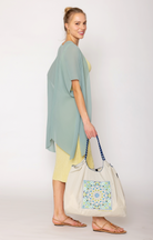 Paisley Pattern Rope Bag - Charming Charlie
