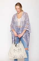 Paisley Pattern Rope Bag - Charming Charlie