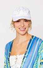 Stone Big Bow Baseball Cap - Charming Charlie