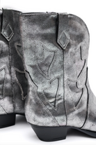 Jersey Metallic Boot in Silver - Charming Charlie