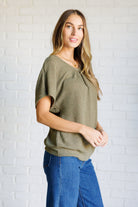 Secret Detail Lace Back Top - Charming Charlie