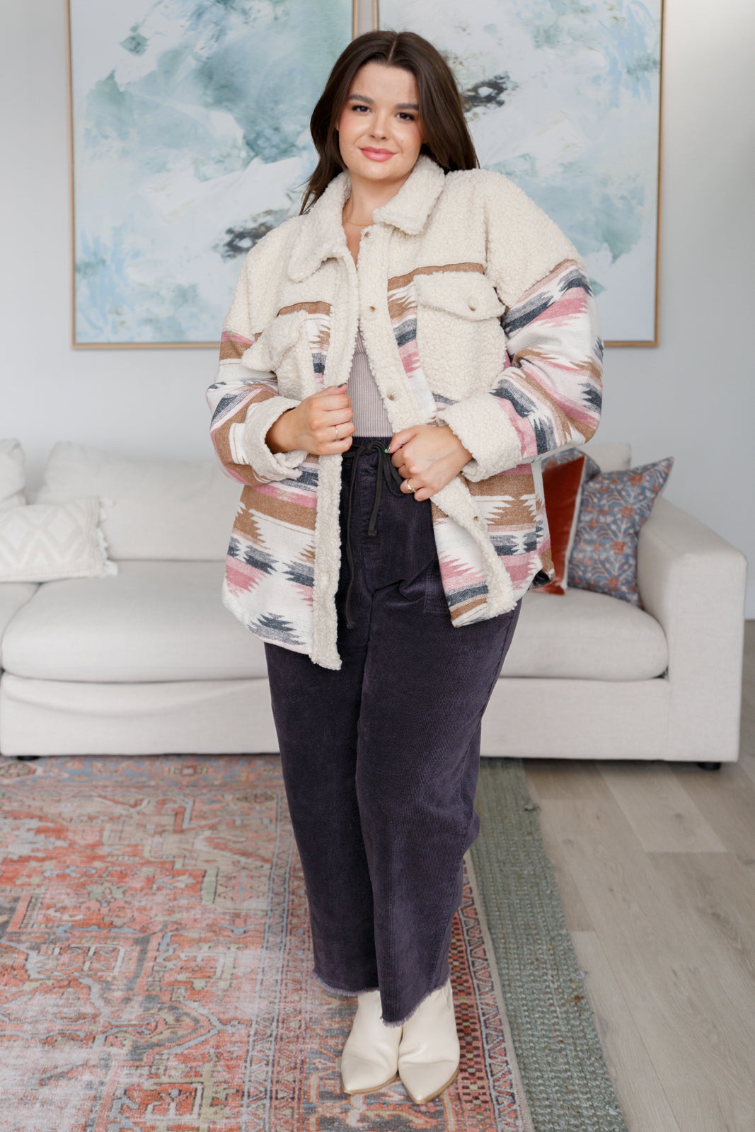 Sedona Sunset Shacket - Charming Charlie