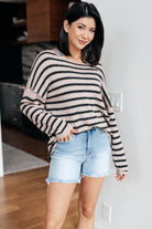 Self Assured Striped Sweater - Charming Charlie