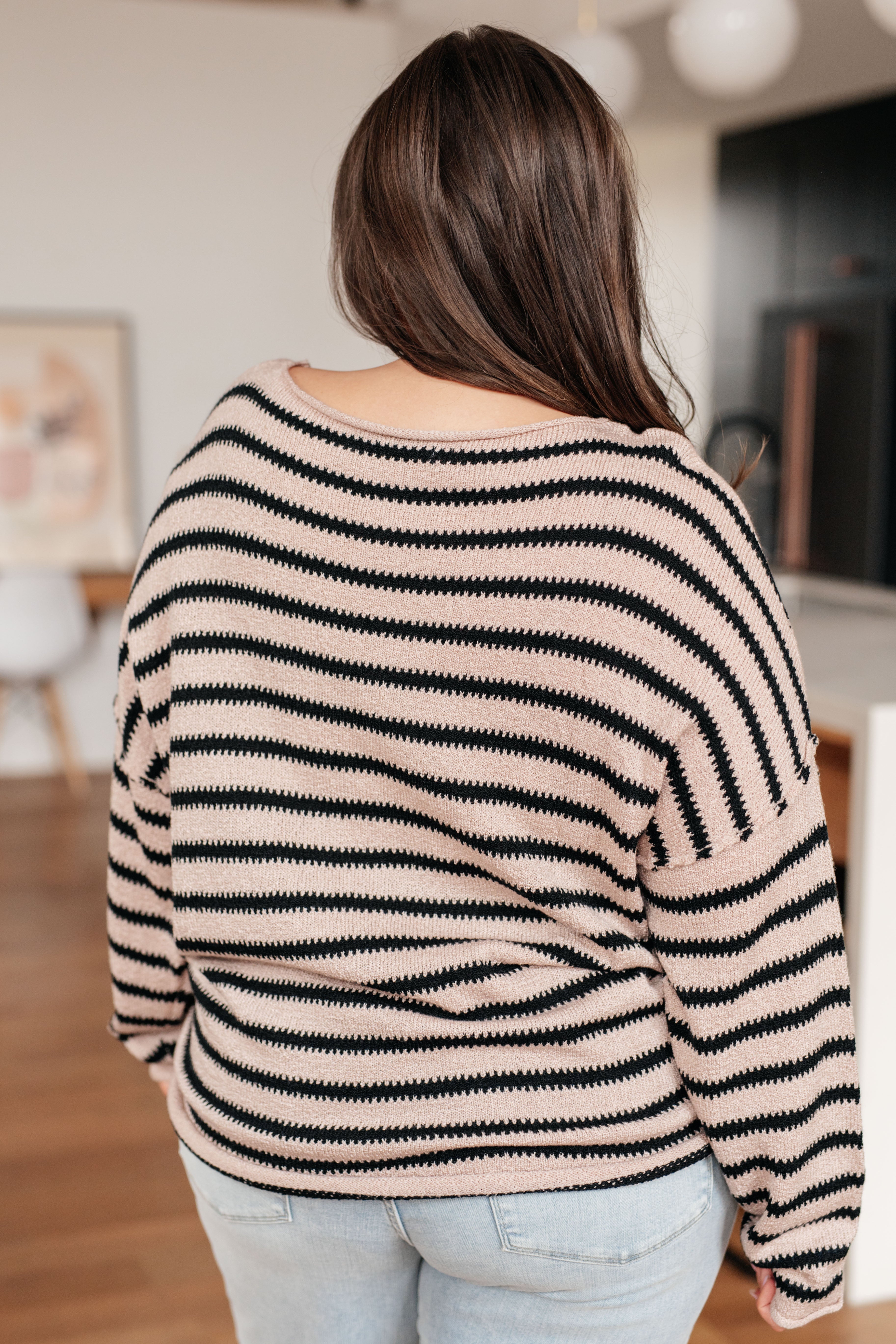 Self Assured Striped Sweater - Charming Charlie