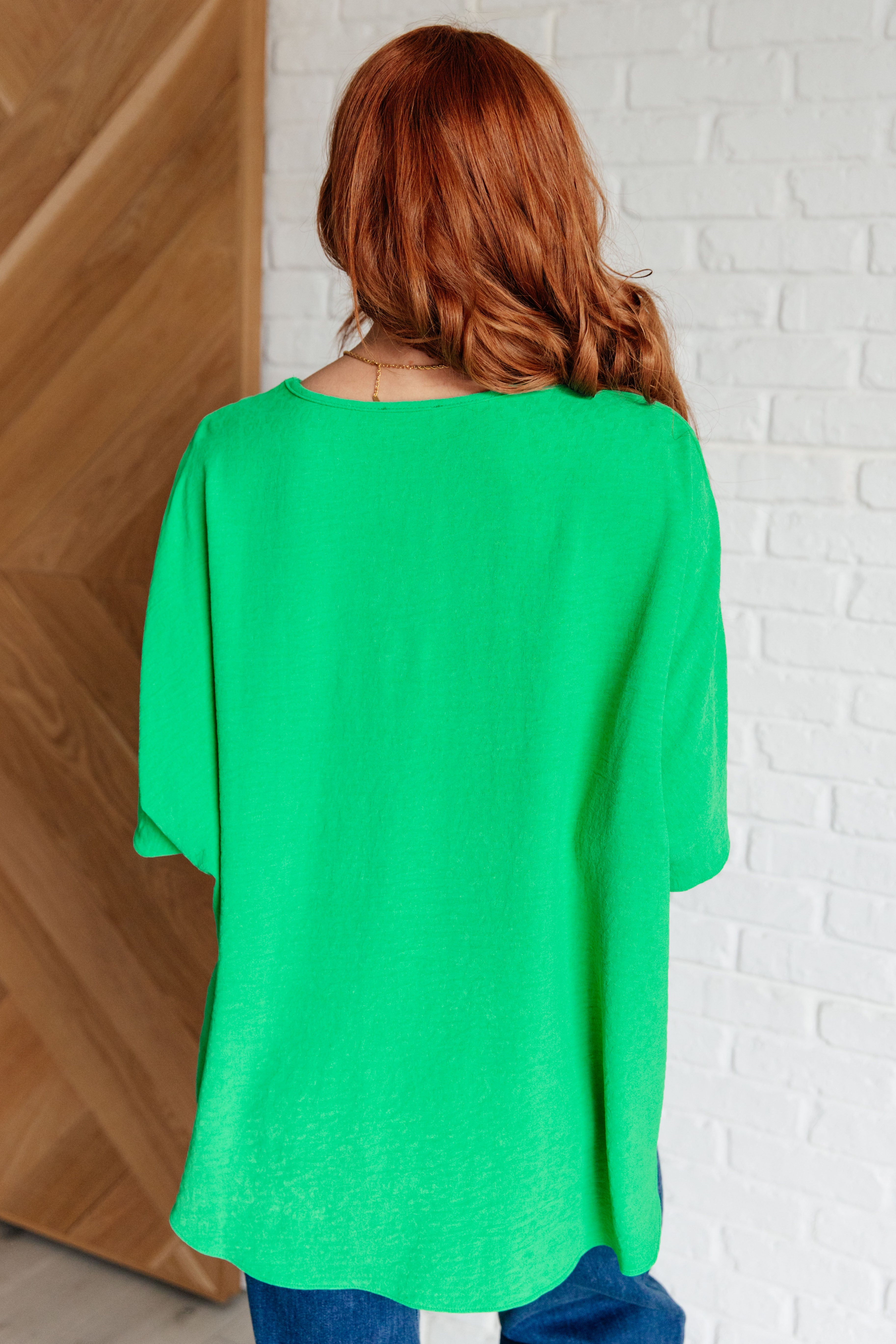 Set the Expectation V-Neck Top - Charming Charlie