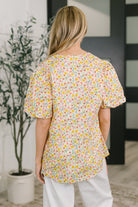 Seven Days a Week Balloon Sleeve Blouse - Charming Charlie