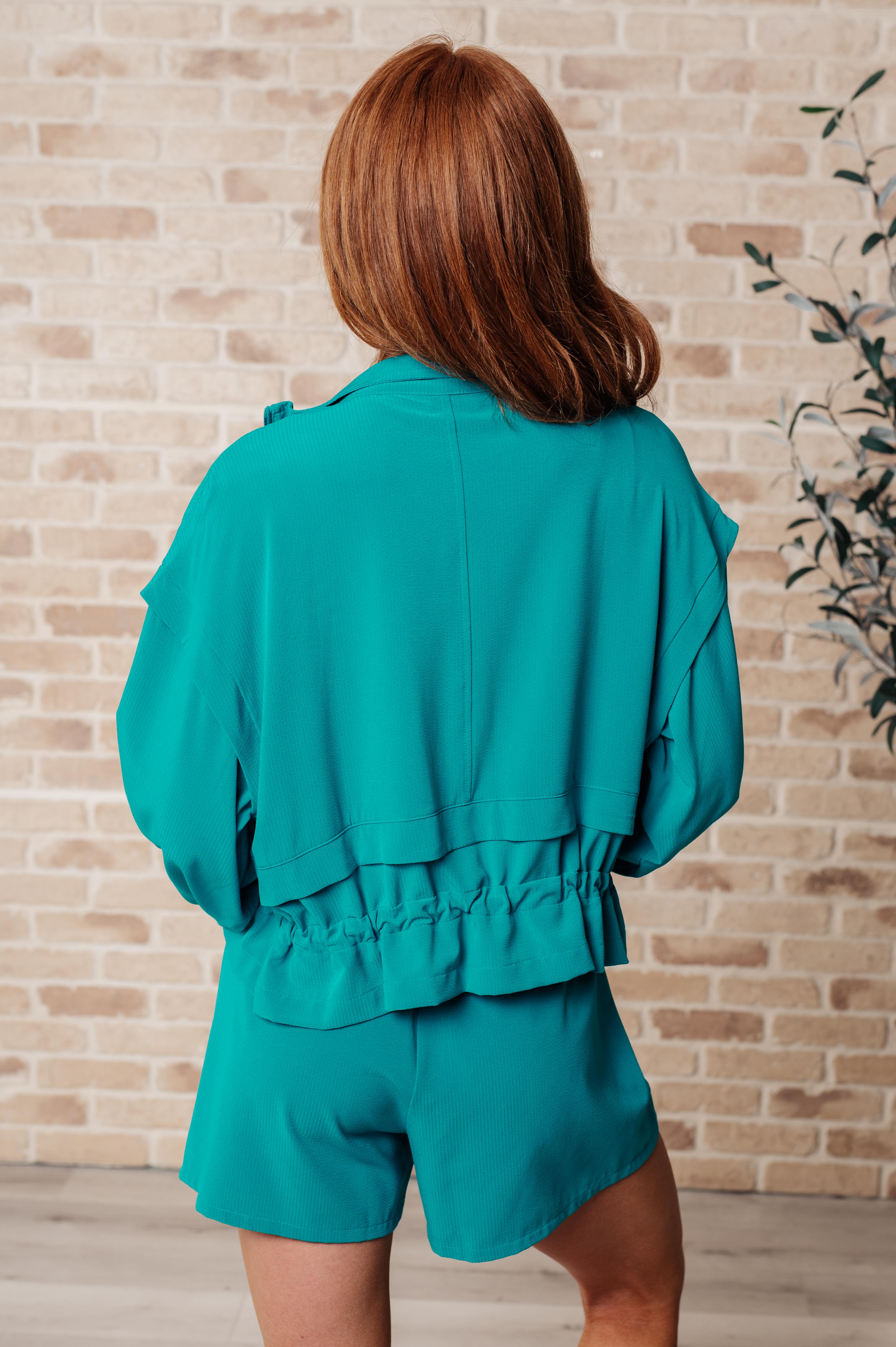 She's Got Game Cropped Jacket - Charming Charlie