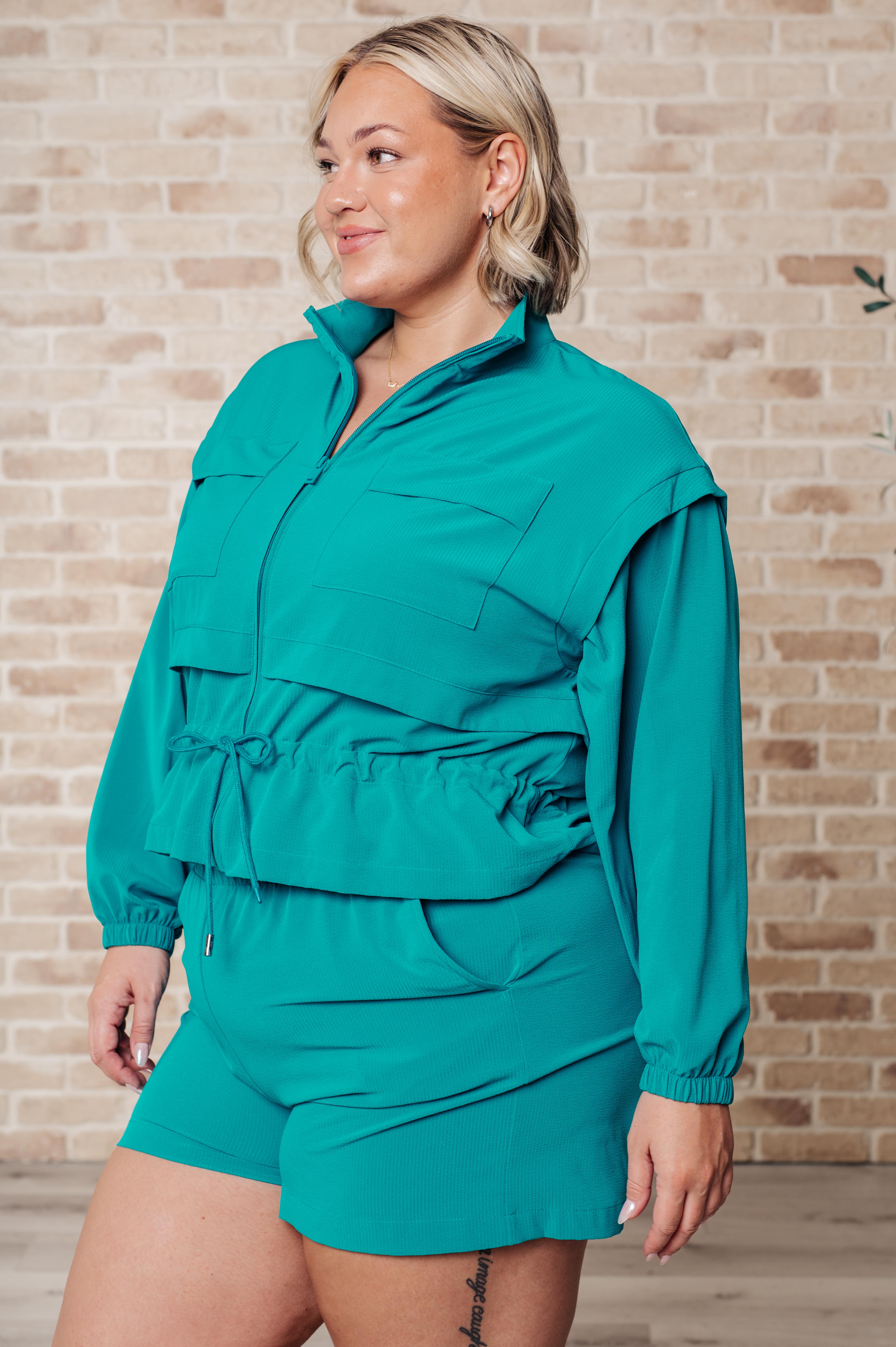 She's Got Game Cropped Jacket - Charming Charlie