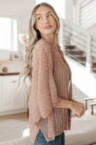Sheer Signs Kimono - Charming Charlie