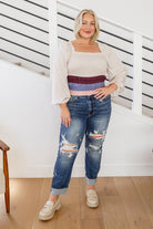 Shirley Smocked Ruffle Blouse - Charming Charlie