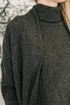 Signature Open Front Cardigan Set in Black - Charming Charlie