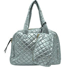 2-in-1 Large Quilted Tote Bag with Pouch - Charming Charlie