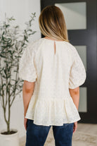 Simply Stunning Eyelet Knit Top - Charming Charlie