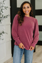 Simply Styled Balloon Sleeve Knit Top - Charming Charlie