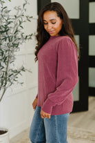 Simply Styled Balloon Sleeve Knit Top - Charming Charlie