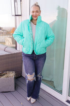 Slightly Distracted Puffer Jacket - Charming Charlie
