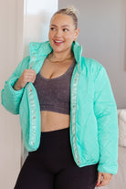 Slightly Distracted Puffer Jacket - Charming Charlie