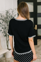 So Totally Me Trim Detail Casual Top - Charming Charlie