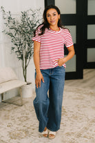 Something New Scalloped Hem Top - Charming Charlie