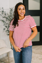 Something New Scalloped Hem Top - Charming Charlie