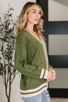Something Simple Full Front Button Down Cardigan - Charming Charlie