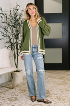 Something Simple Full Front Button Down Cardigan - Charming Charlie