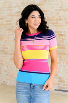 Sounds Great Striped Top - Charming Charlie