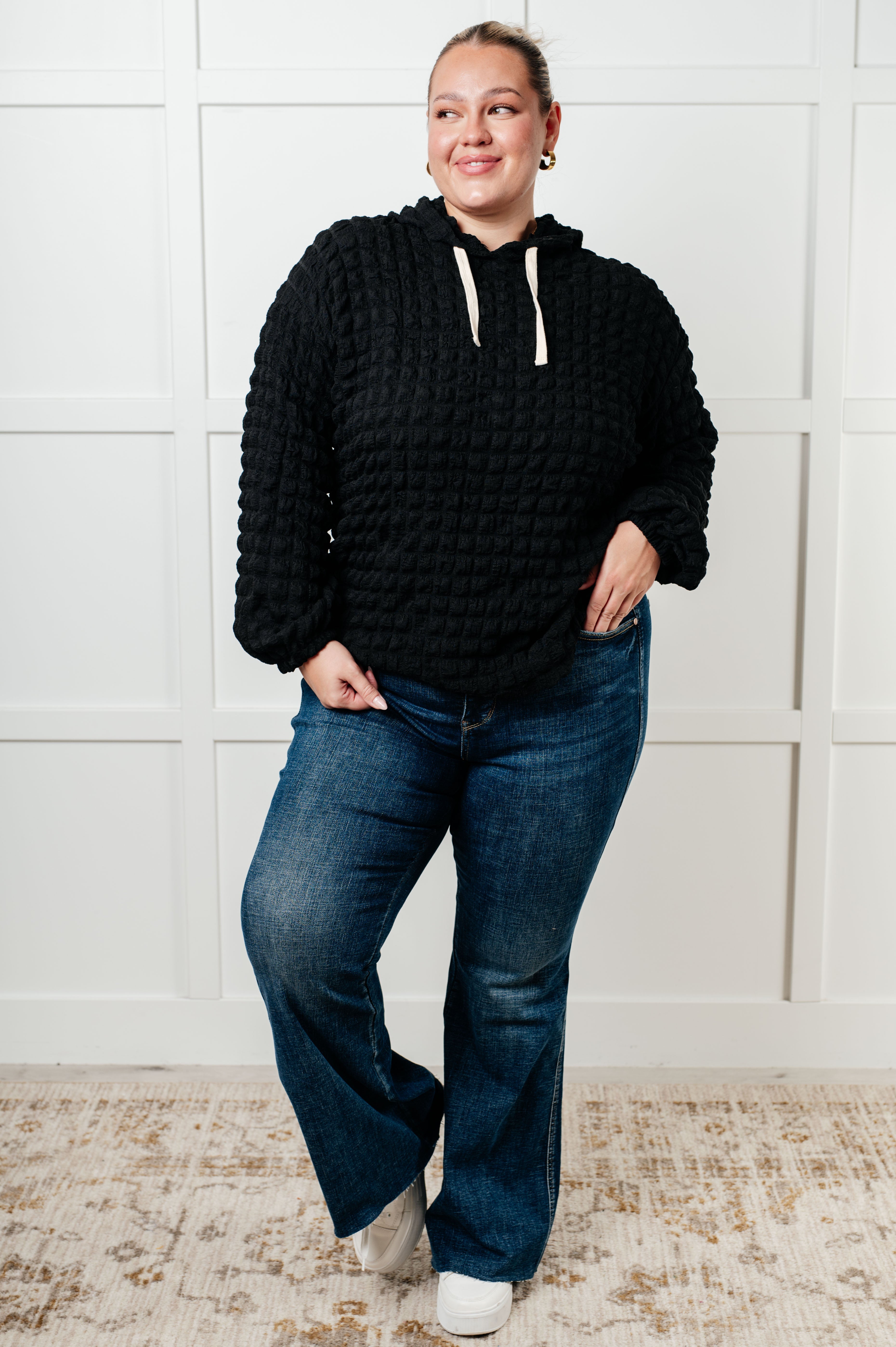 Speak Your Thoughts Bubble Hoodie - Charming Charlie