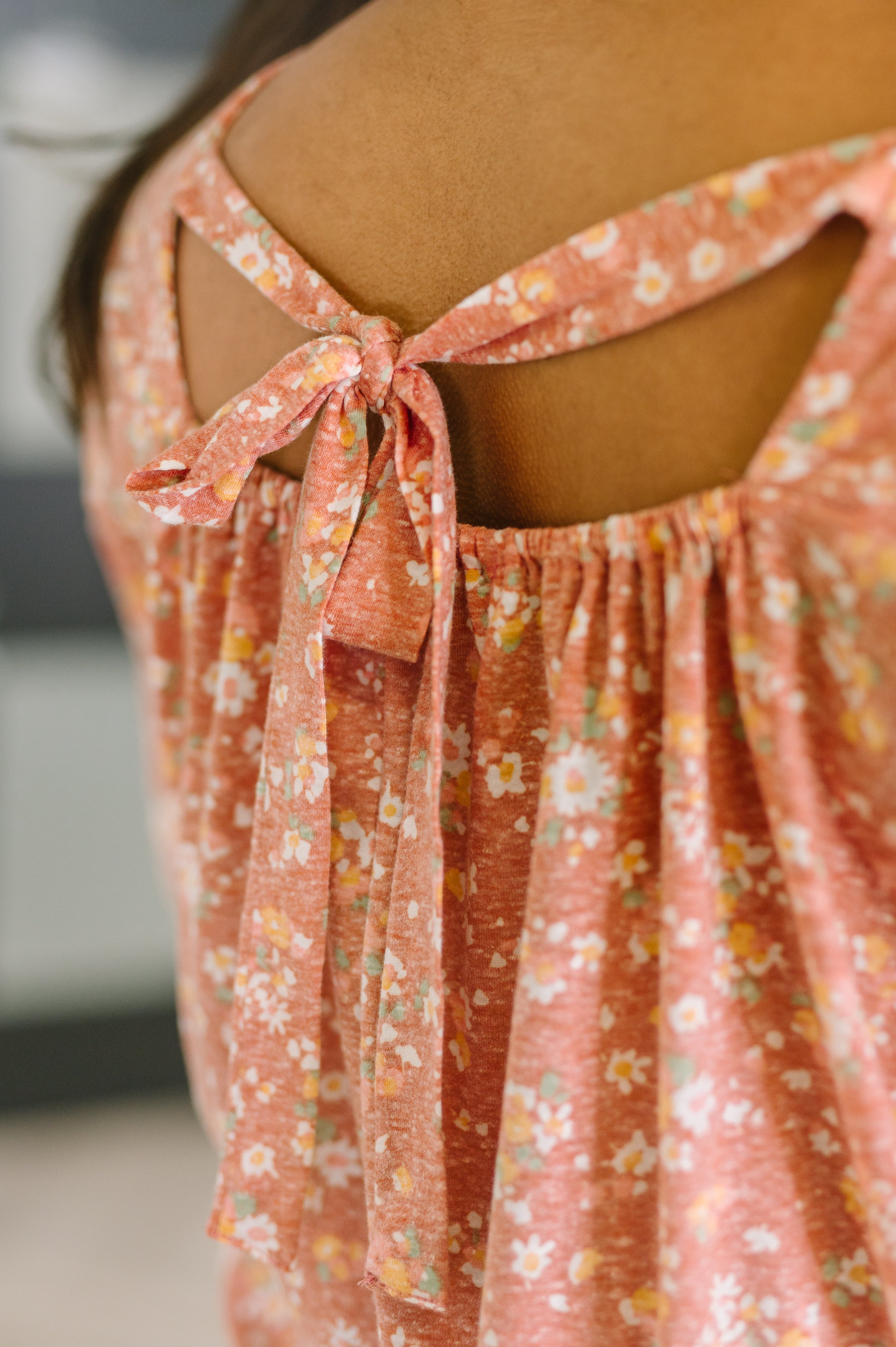 Spring Breeze Square Beck Top in Dusty Rose - Charming Charlie