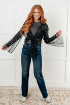 Sprinkle of Pearls Sheer Kimono - Charming Charlie