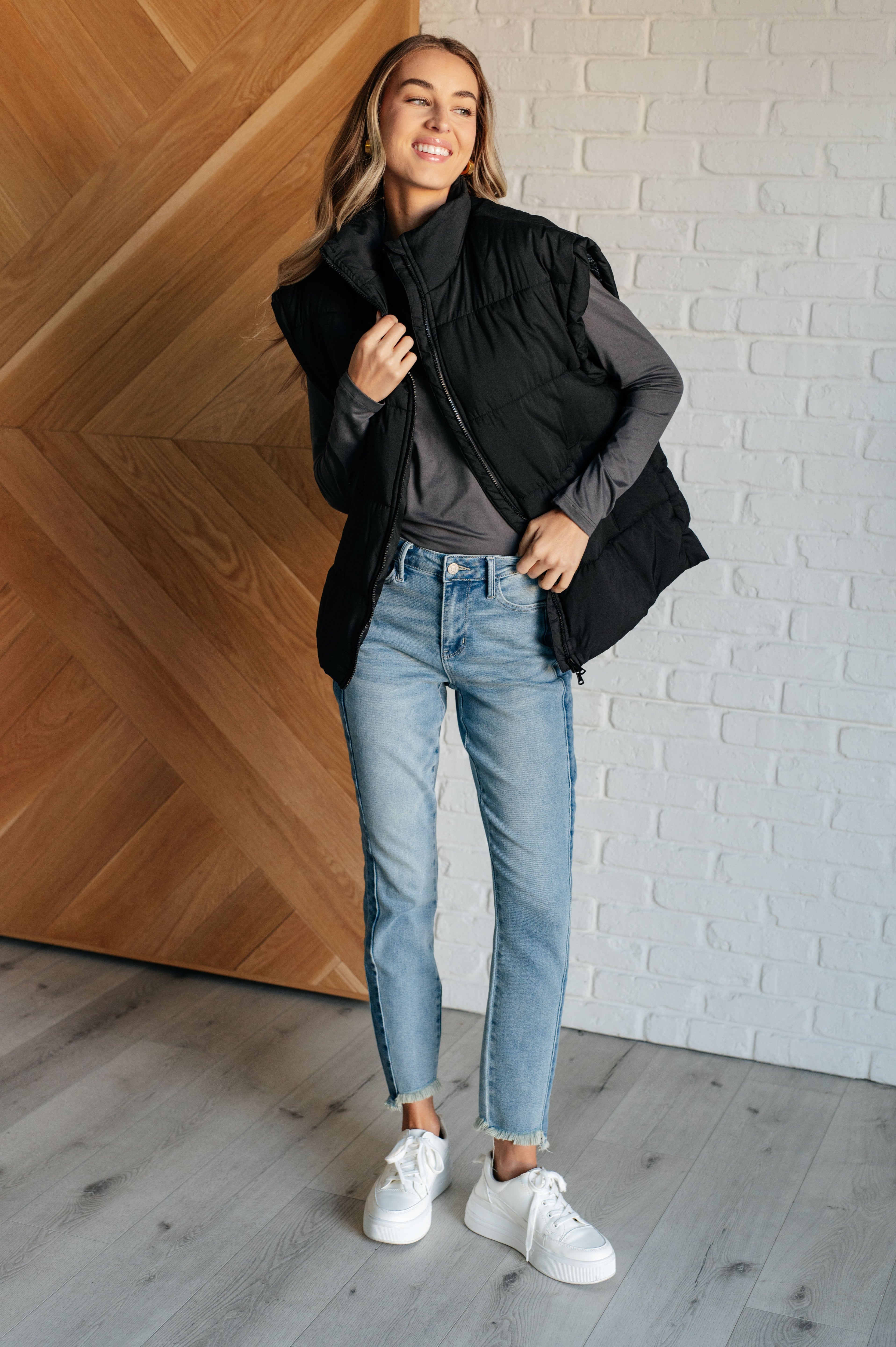 Stadium Seating Puffer Vest - Charming Charlie