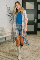 Start of Everything Round Neck Tank in Ocean Blue - Charming Charlie