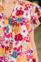 Start of Something Great Flutter Sleeve Floral Dress - Charming Charlie