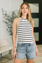 Start to Finished Ribbed Halter Tank - Charming Charlie