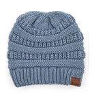 Steel Blue Criss-Cross Knit C.C Beanie blends stylish design with practical warmth. Crafted with a unique criss-cross knit pattern, it provides enhanced insulation and a comfortable fit. Ideal for cold weather, this beanie offers both functionality and a sophisticated look for everyday wear. Durable and easy to care for, it’s an excellent accessory for layering during chilly seasons.