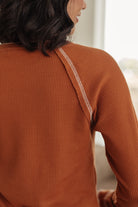 Stitch In Time Waffle Knit Top - Charming Charlie