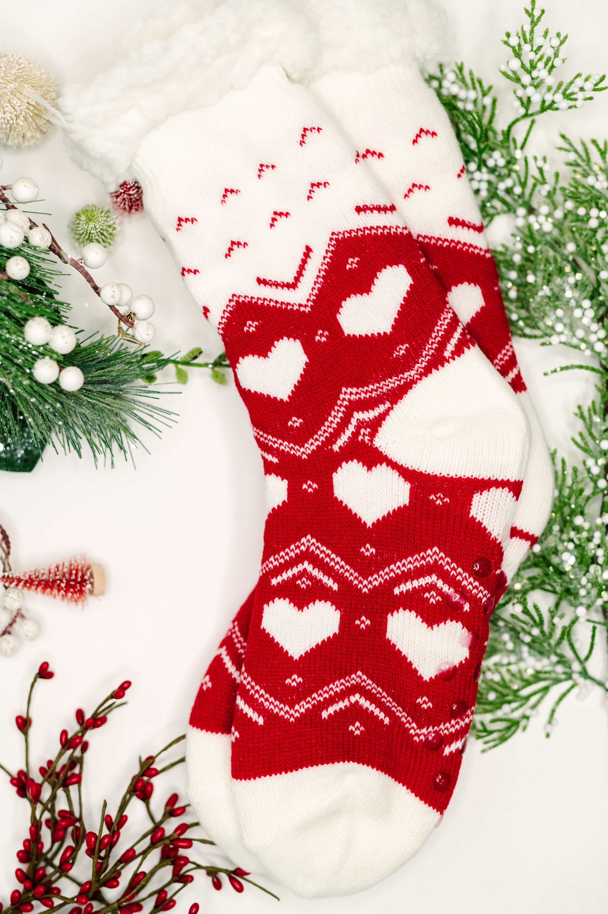 Striding to Christmas Mid Calf Socks - Charming Charlie