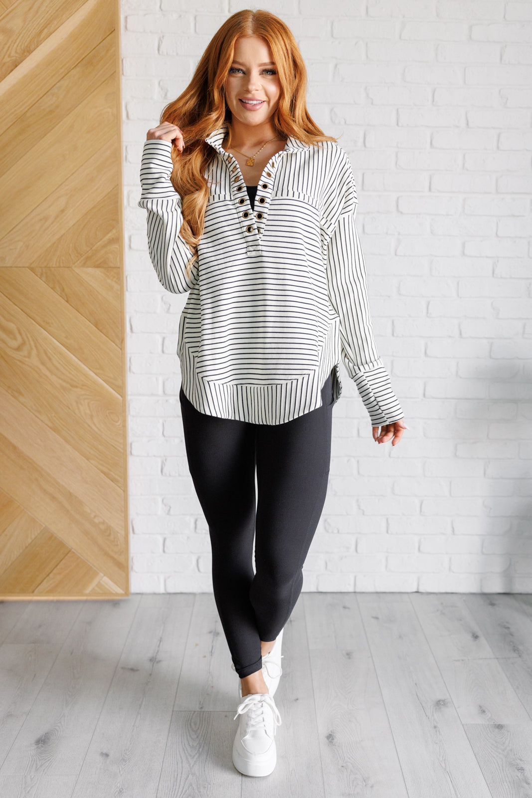Striped Serendipity Pullover - Charming Charlie