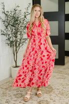 Strolling By Floral Maxi Dress - Charming Charlie