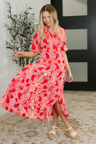 Strolling By Floral Maxi Dress - Charming Charlie