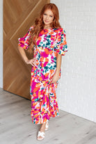 Stroll in the Park Floral Dress - Charming Charlie