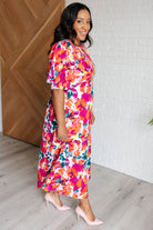 Stroll in the Park Floral Dress - Charming Charlie