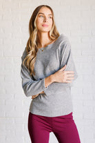Stuck On You Long Sleeve Top - Charming Charlie