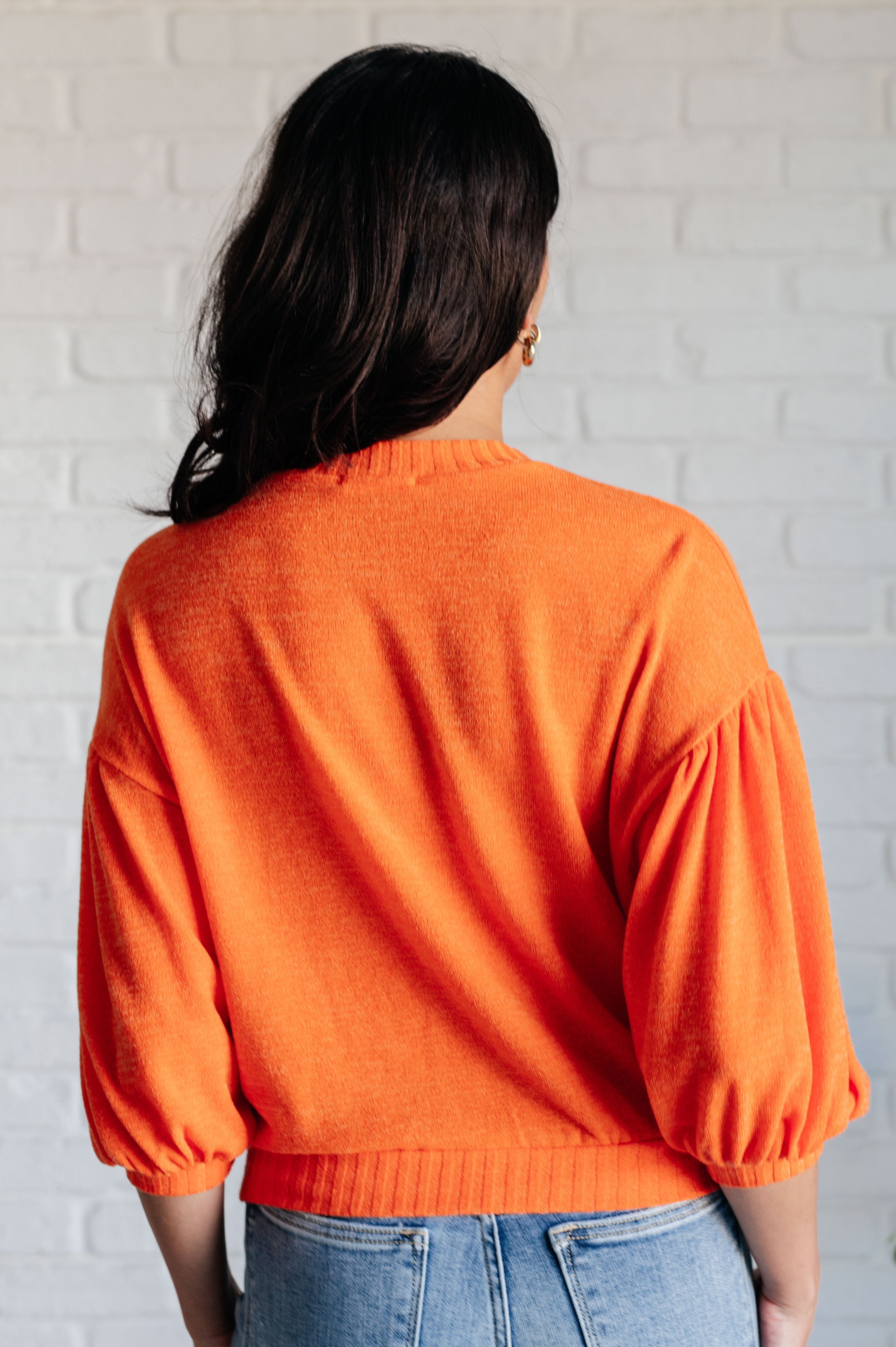 Subway Station Sweater in Orange - Charming Charlie