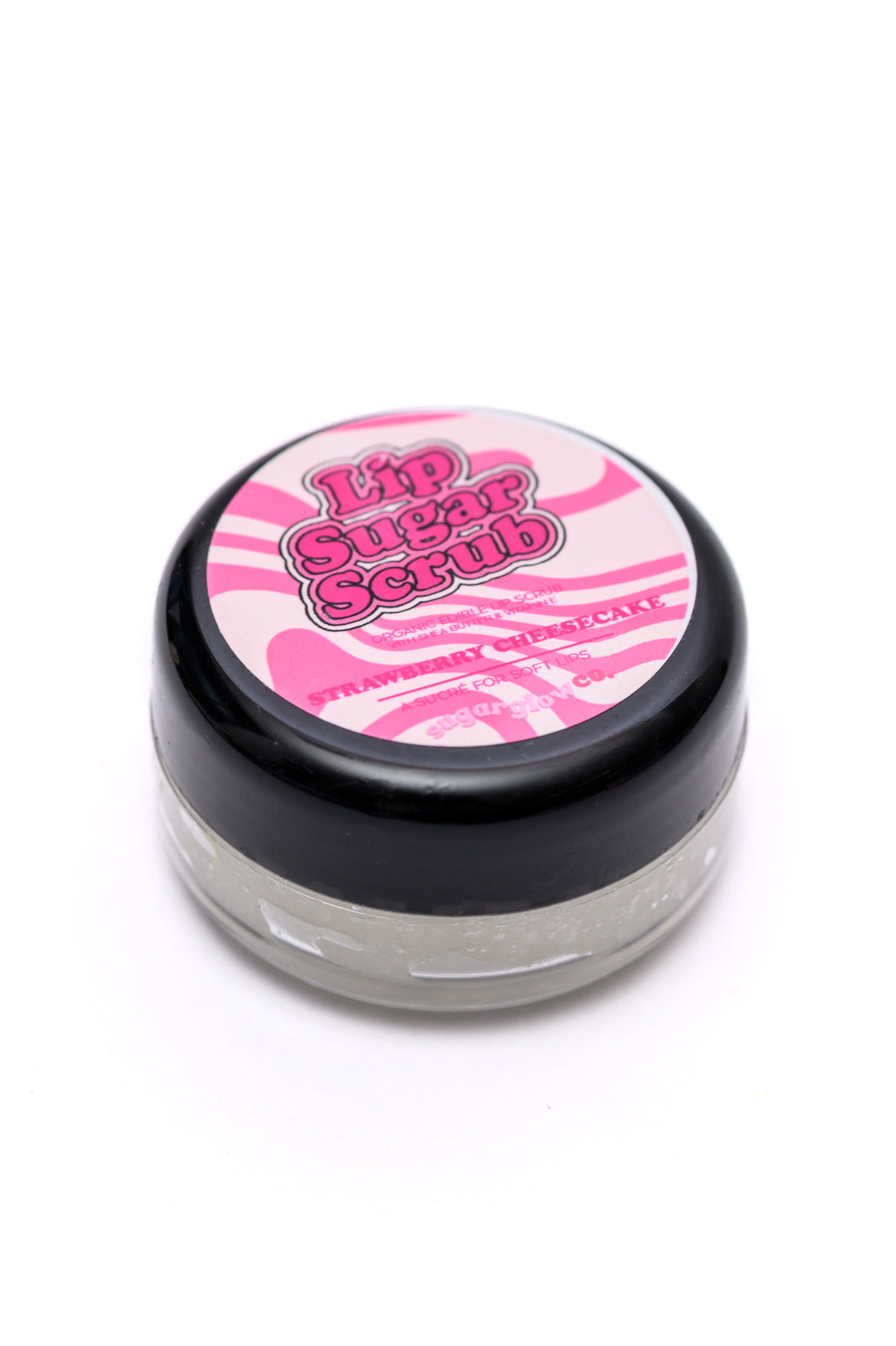 SugarGlow Co Sugar Lip Scrub Strawberry Cheesecake *Almost Perfect - Charming Charlie