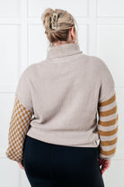 Super Seasonal Patchwork Waffle Knit Sweater - Charming Charlie
