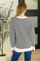 Super Secret Chevron Sweater - Charming Charlie