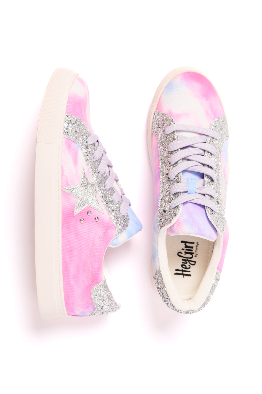 Supernova Sneakers in Pastel Tie Dye - Charming Charlie